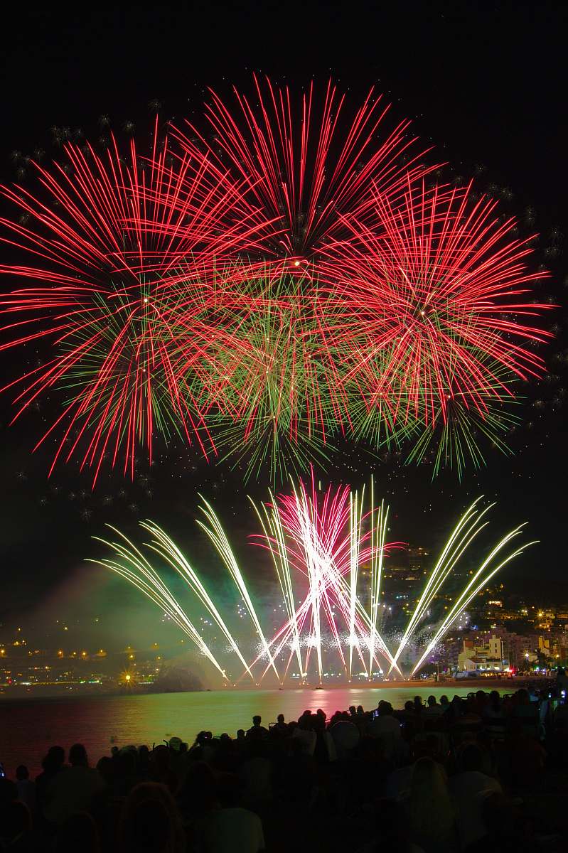 outdoors person showing fireworks gyro event night