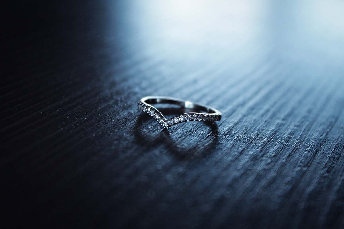 ring silver-colored ring silver