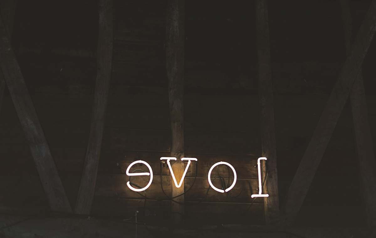 neon love neon signage sign