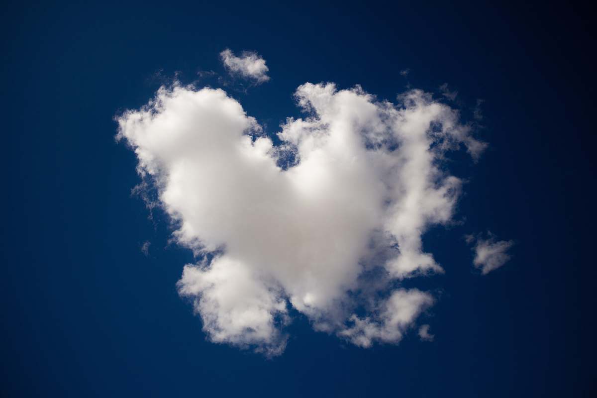 cloud white clouds outdoors