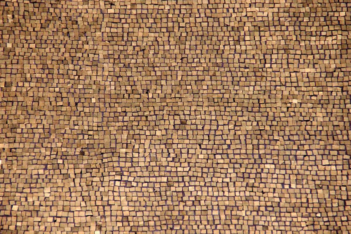 background brown brick block wallpaper pattern