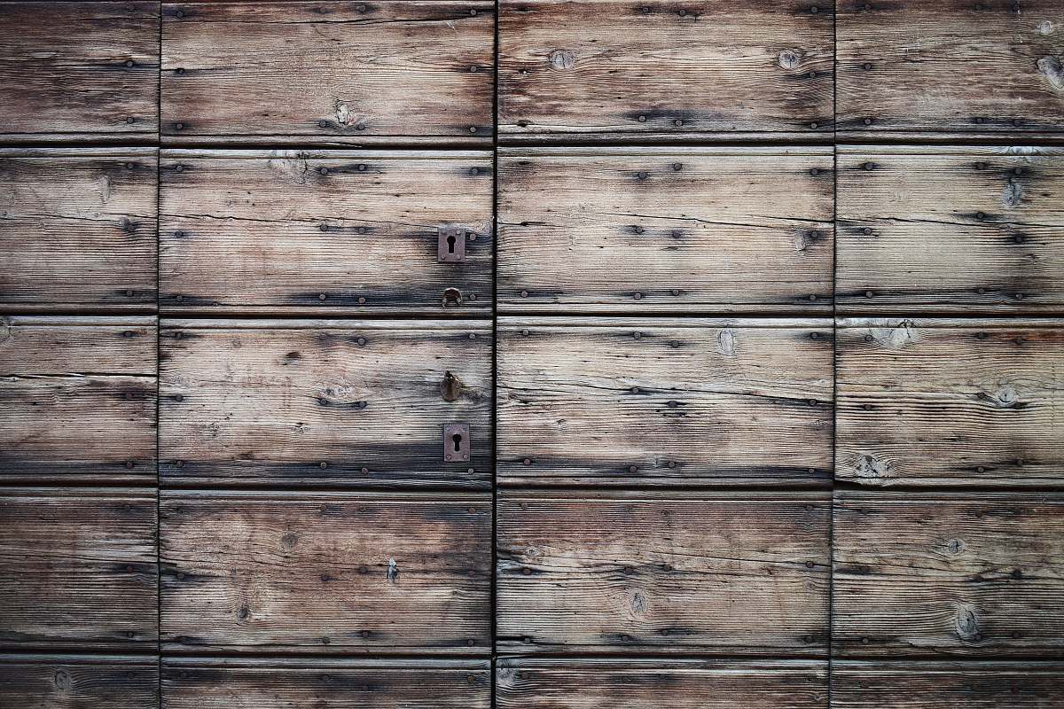 background brown wooden surface grey
