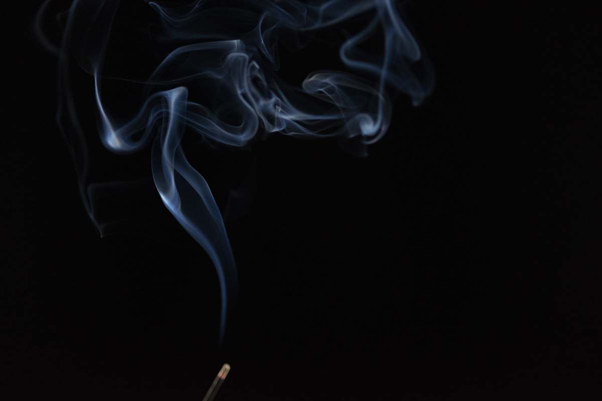 smoke incense stick smoke incense
