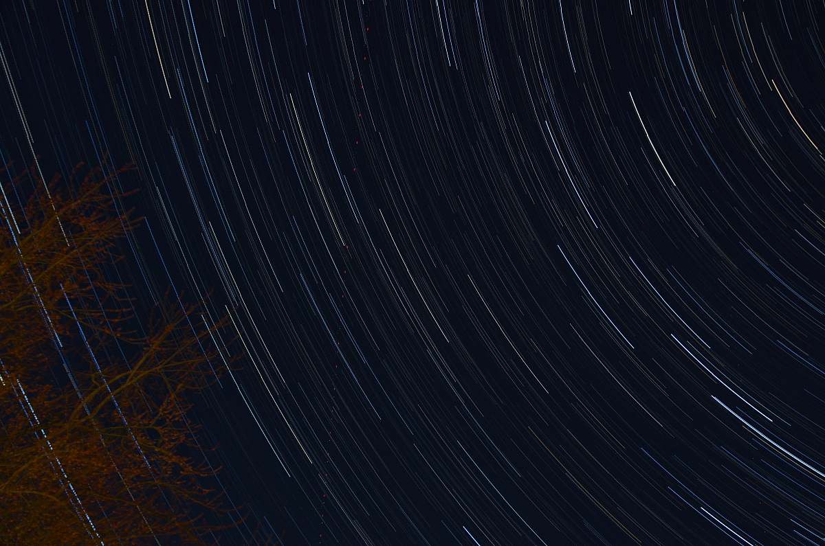 outdoors time-lapse photography of stars night