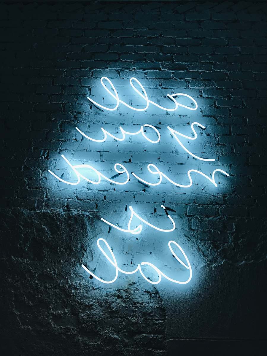 words all you need is lol neon light signage light