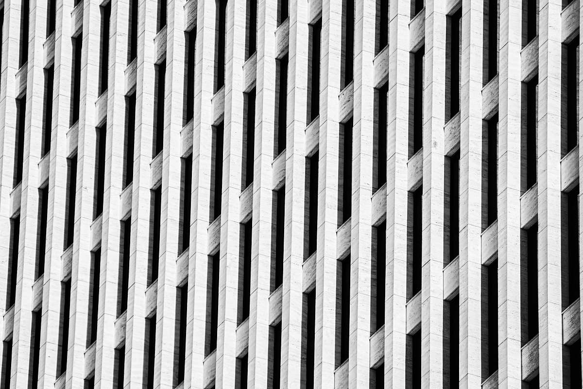 white white and black striped textile word
