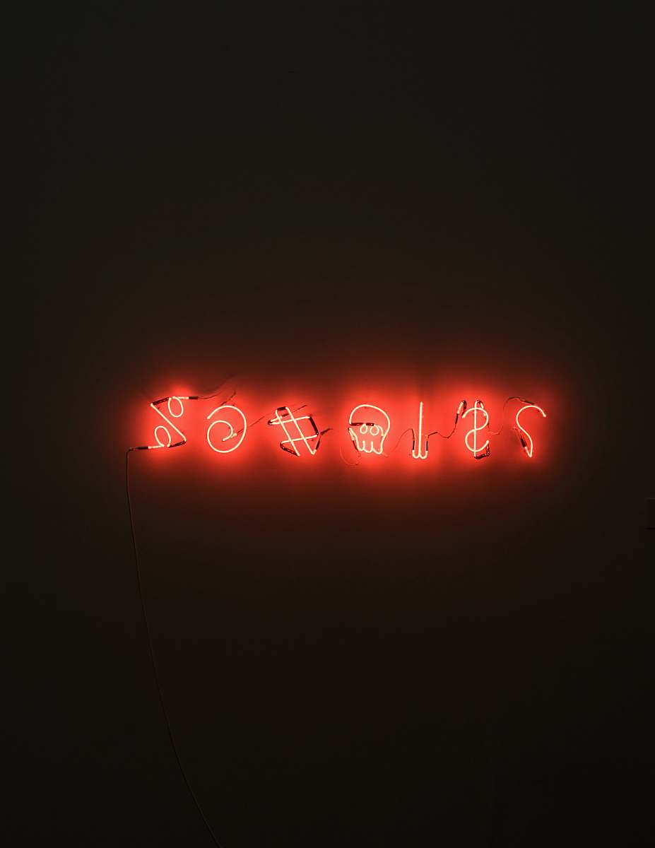 denver red LED signage red