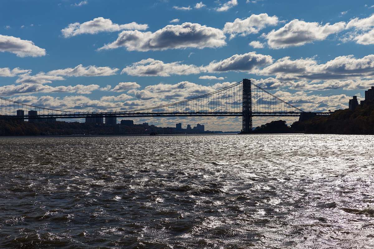 outdoors landscape photography of a bridge over body of water building