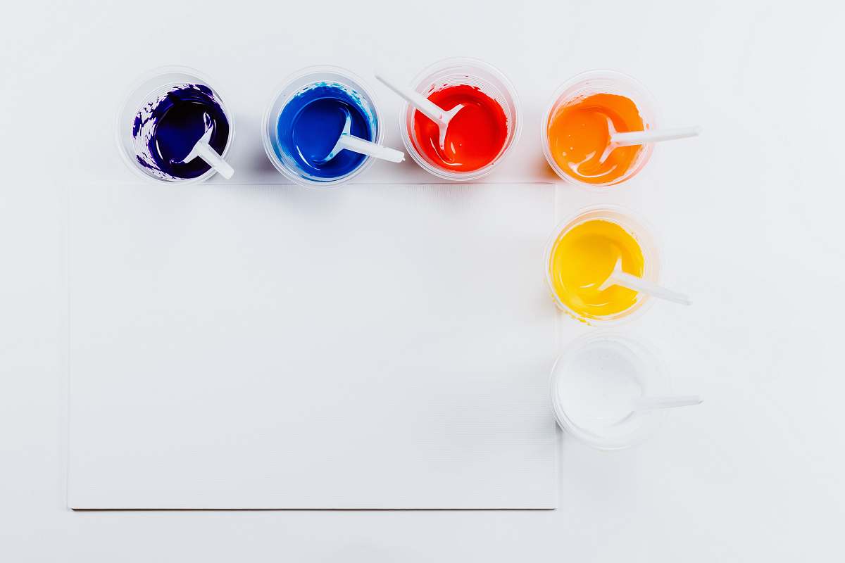 pain assorted-color paint acrylic