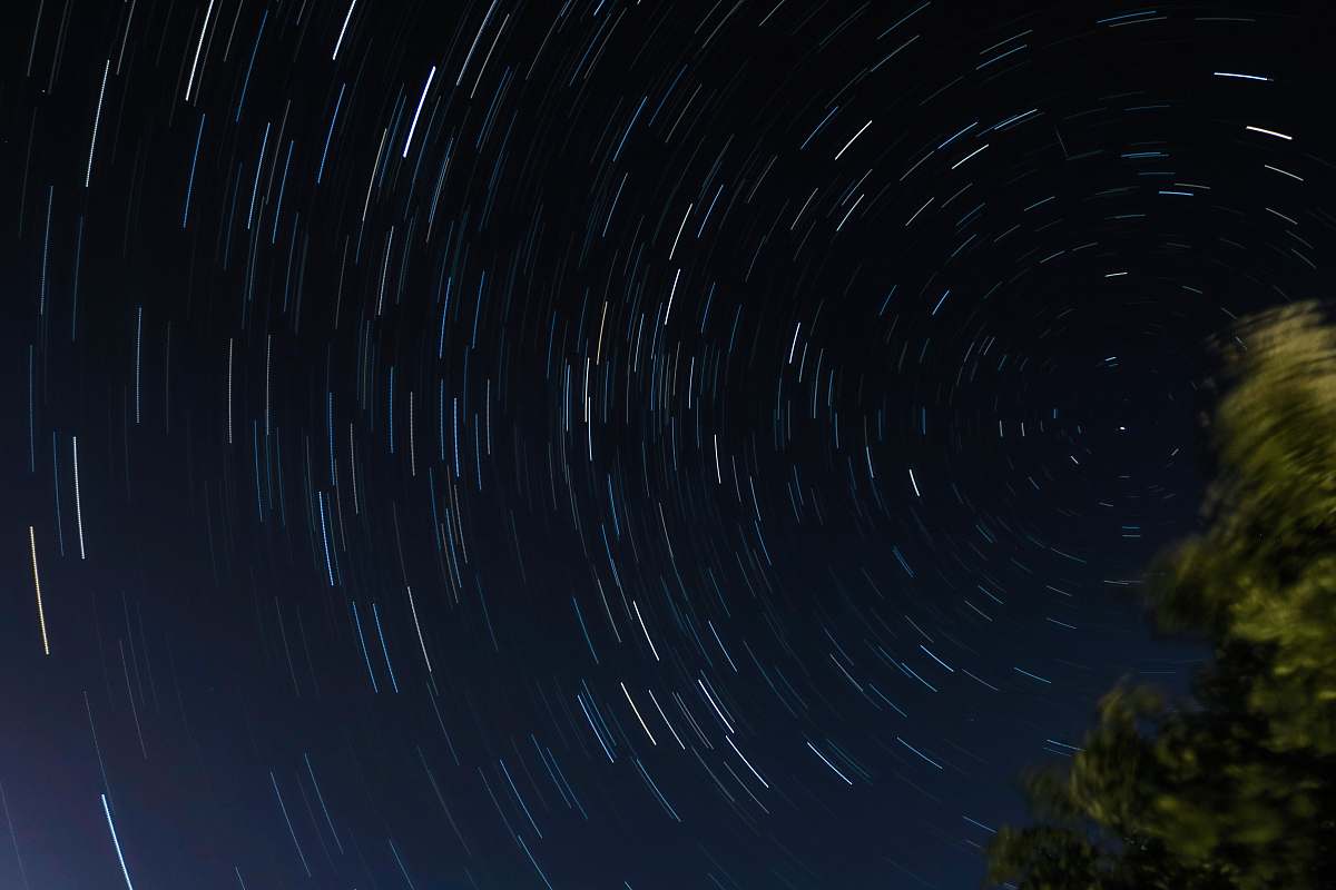 greece time lapse photography of stars universe