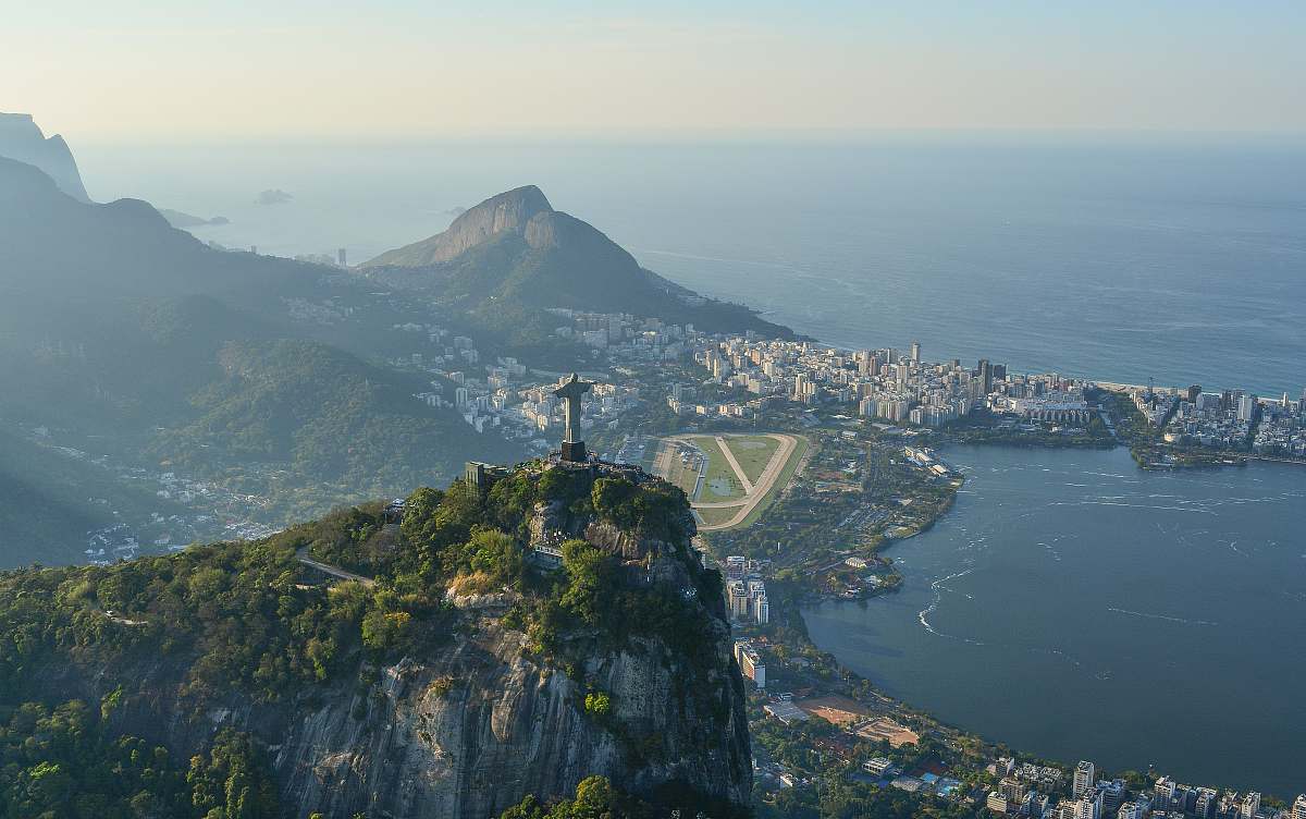 Mountain Christ The Redeemer, Brazil Rio De Janeiro Image Free Photo