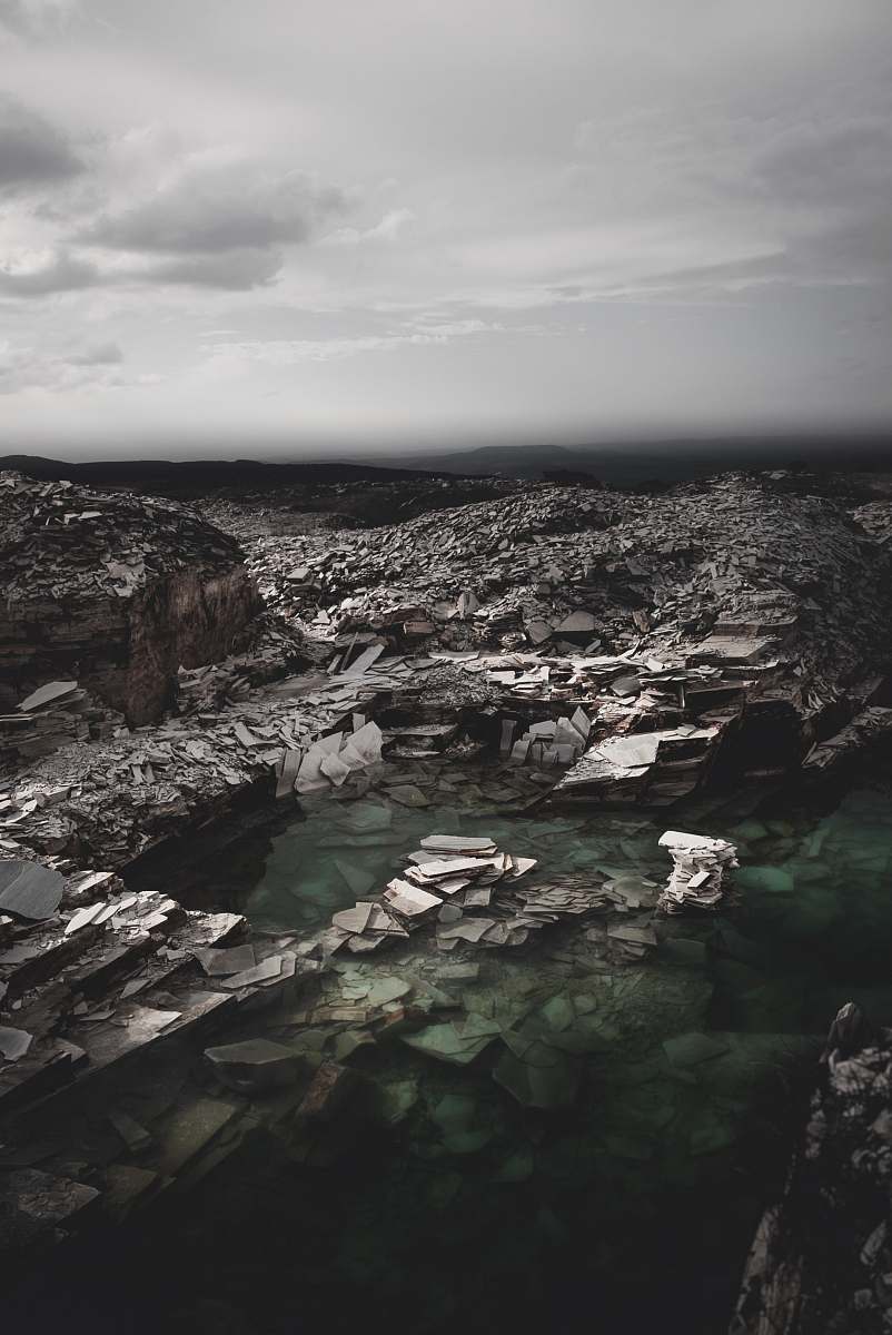 brazil gray stones with body of water digital wallpaper landscape