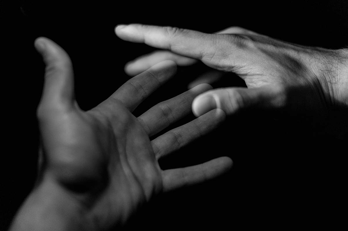 human  finger