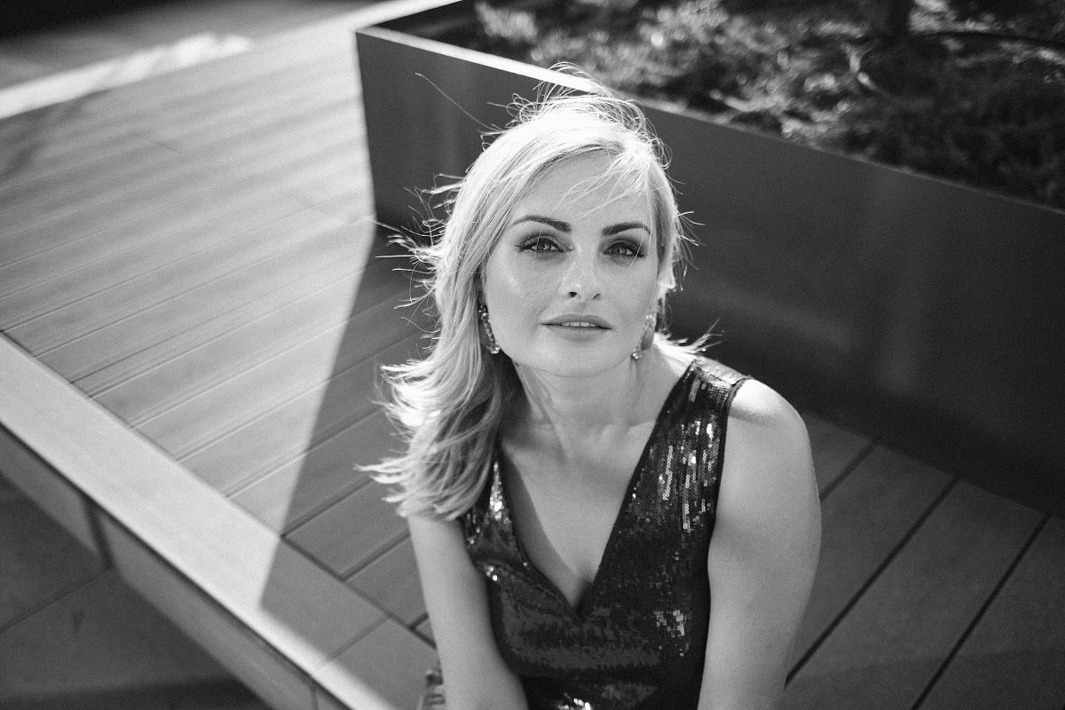 woman sitting on board