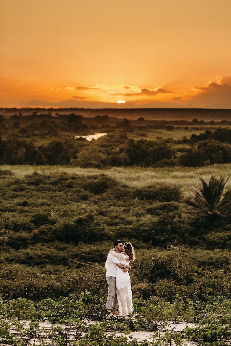brazil man and woman hugging outdoors human
