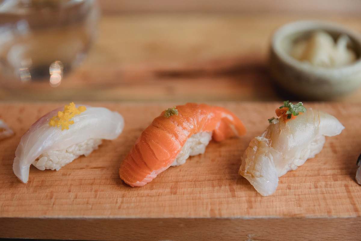 sushi sashimi bread