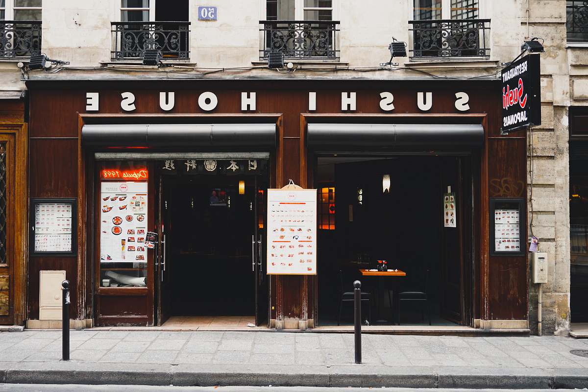 cafe Sushi House store paris