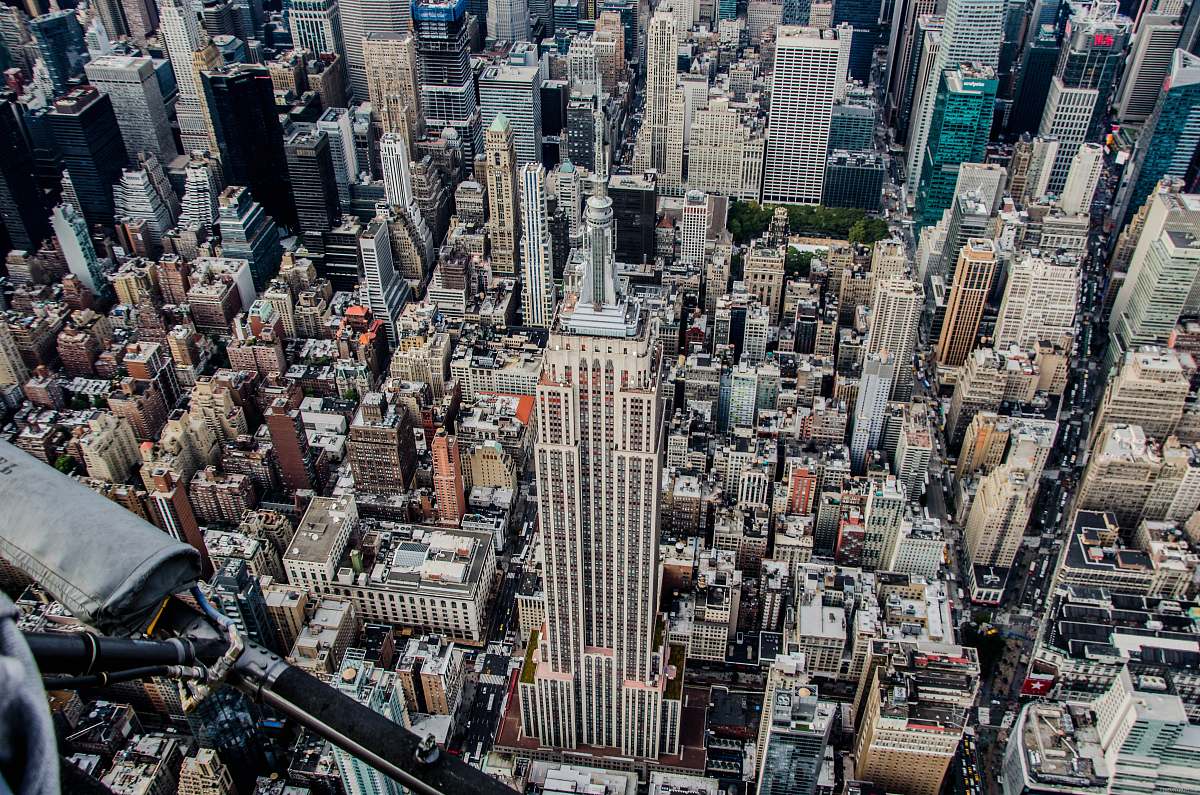 nature high-angle photography of city outdoors