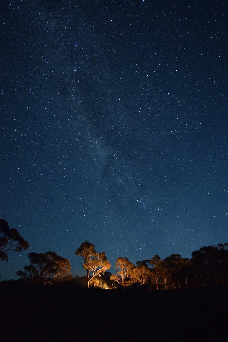 galaxy milky way wallpaper outdoors