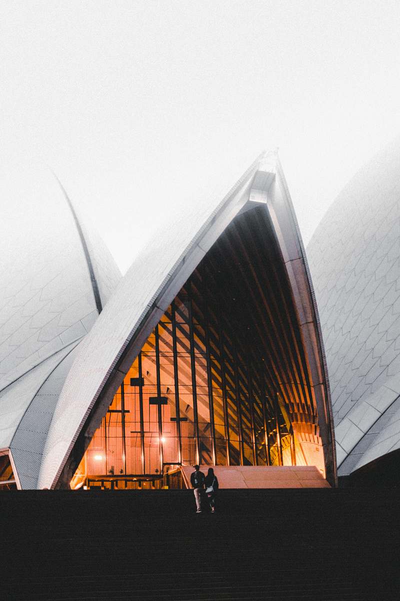building Sydney Opera House, Australia sydney