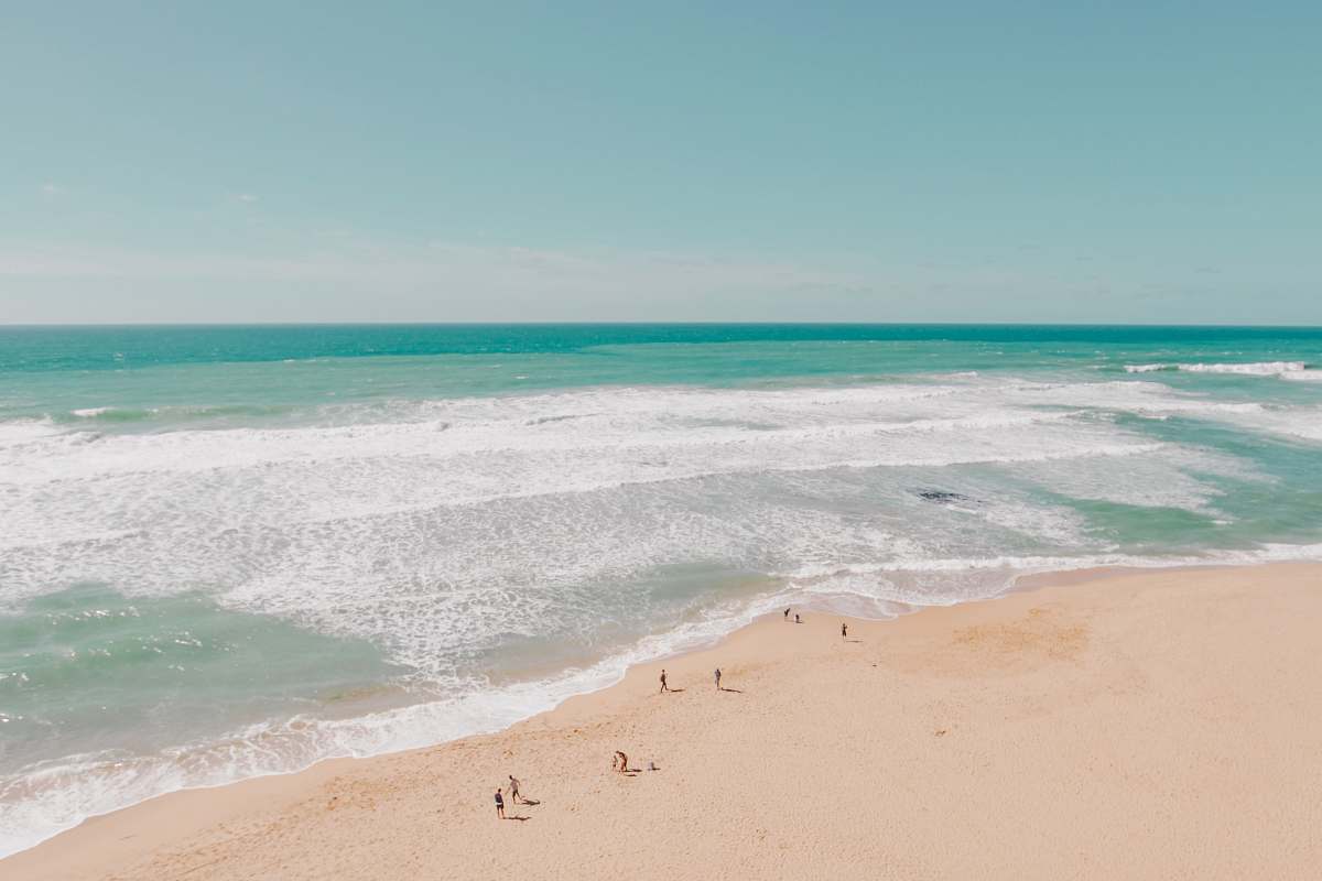 ocean aerial photography of sea sea