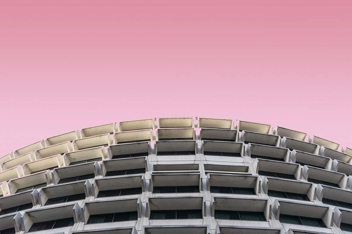 france gray high rise building pink