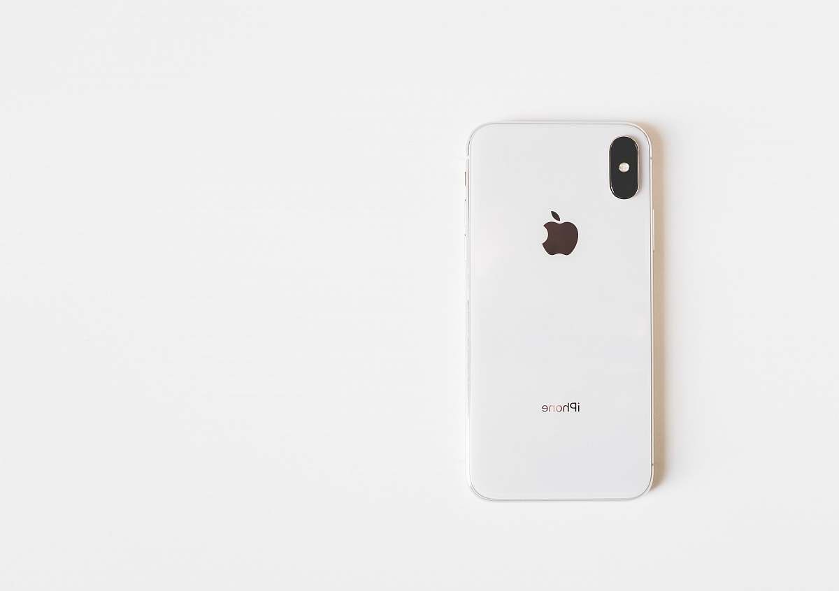 grey silver iPhone X mobile phone