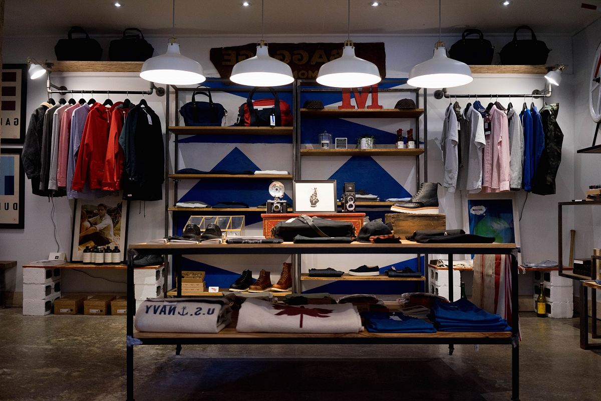 clothes store interior