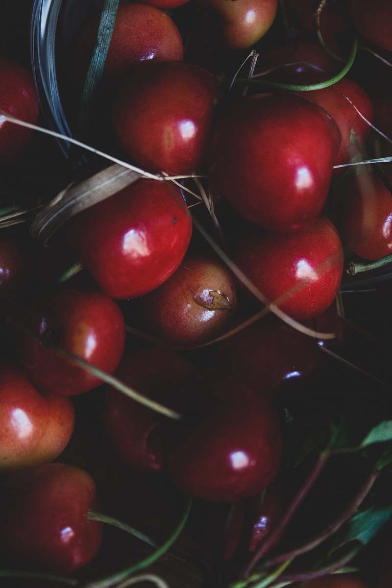 fruit pile of cherry fruit cherry
