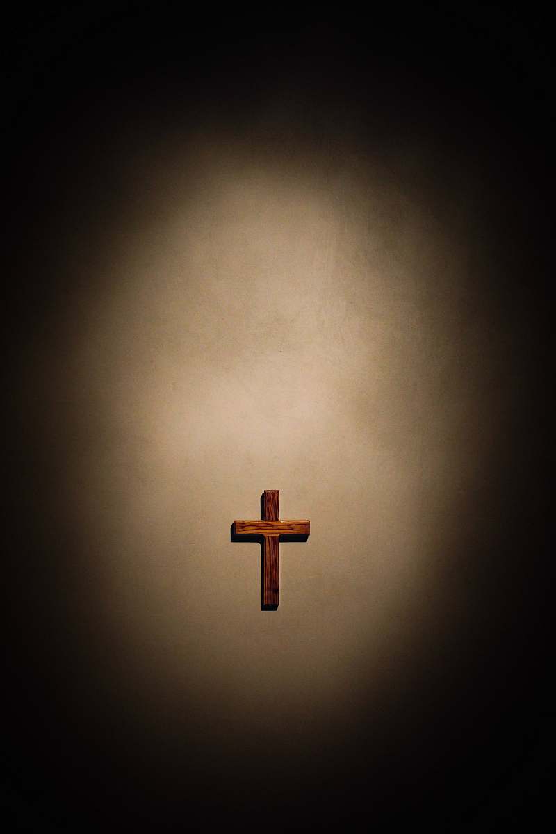 symbol cross cutout decor christianity