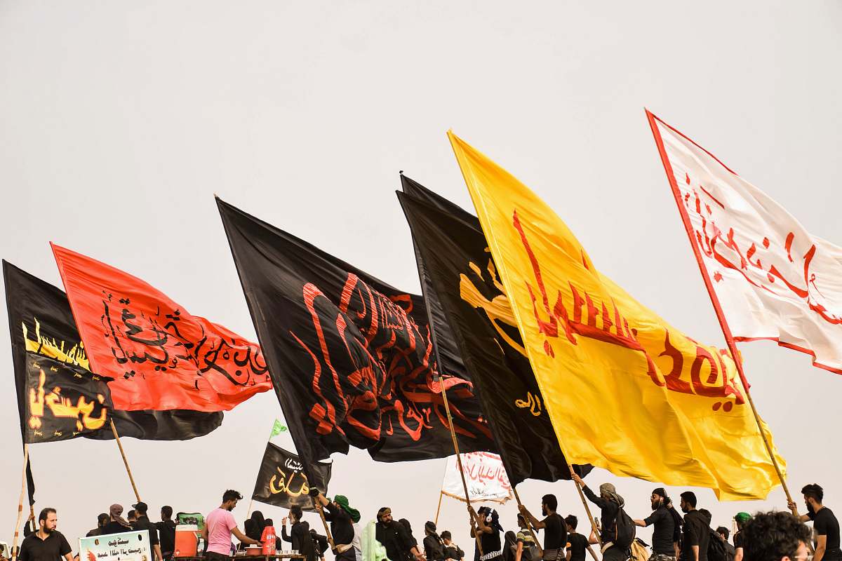 symbol people holding assorted flags human