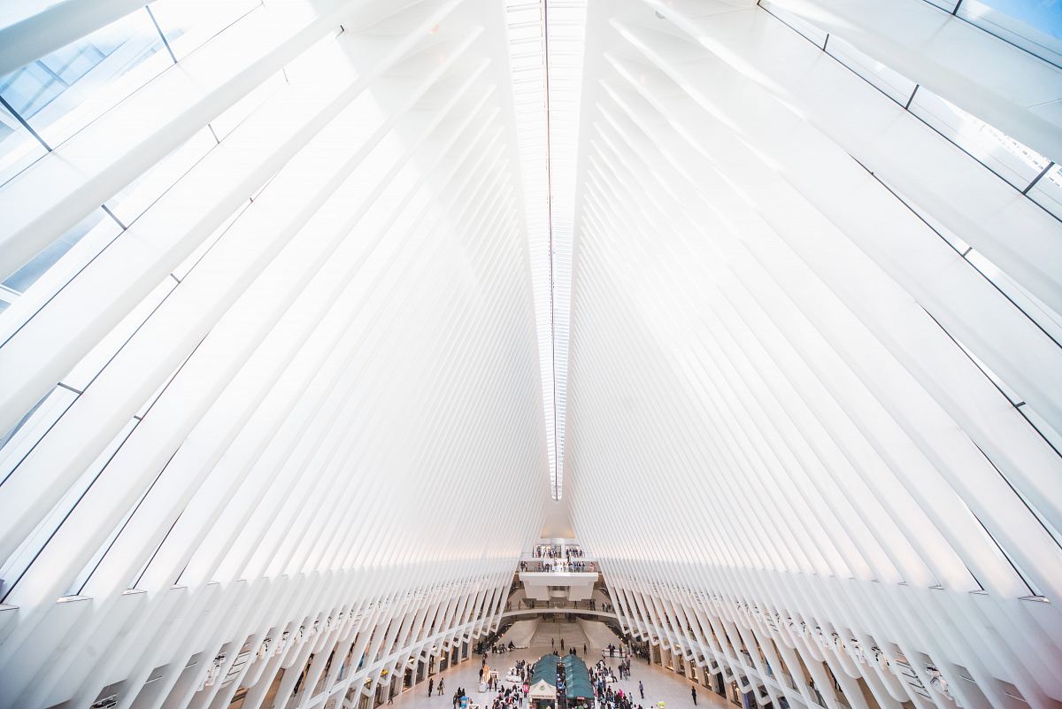 people inside building