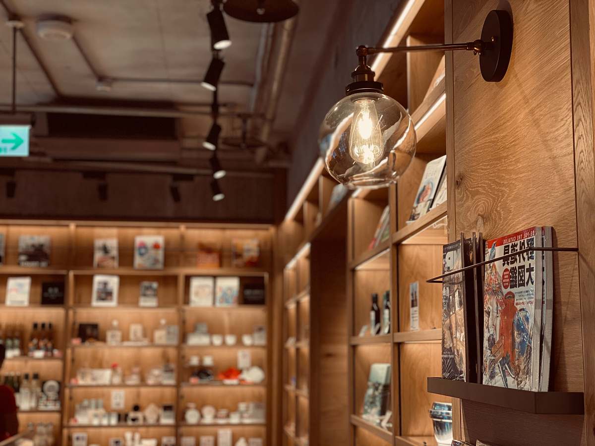 shelf books on wooden shelf indoors