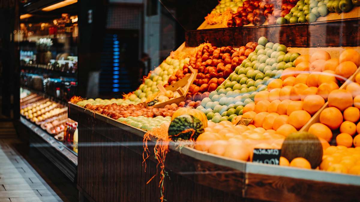 plant fruit store photo citrus fruit