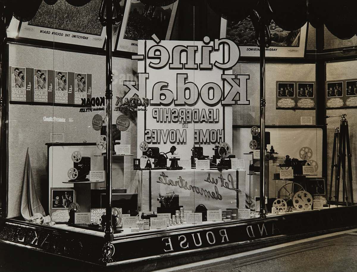 grey Kodak Shopfront Display shopfront display