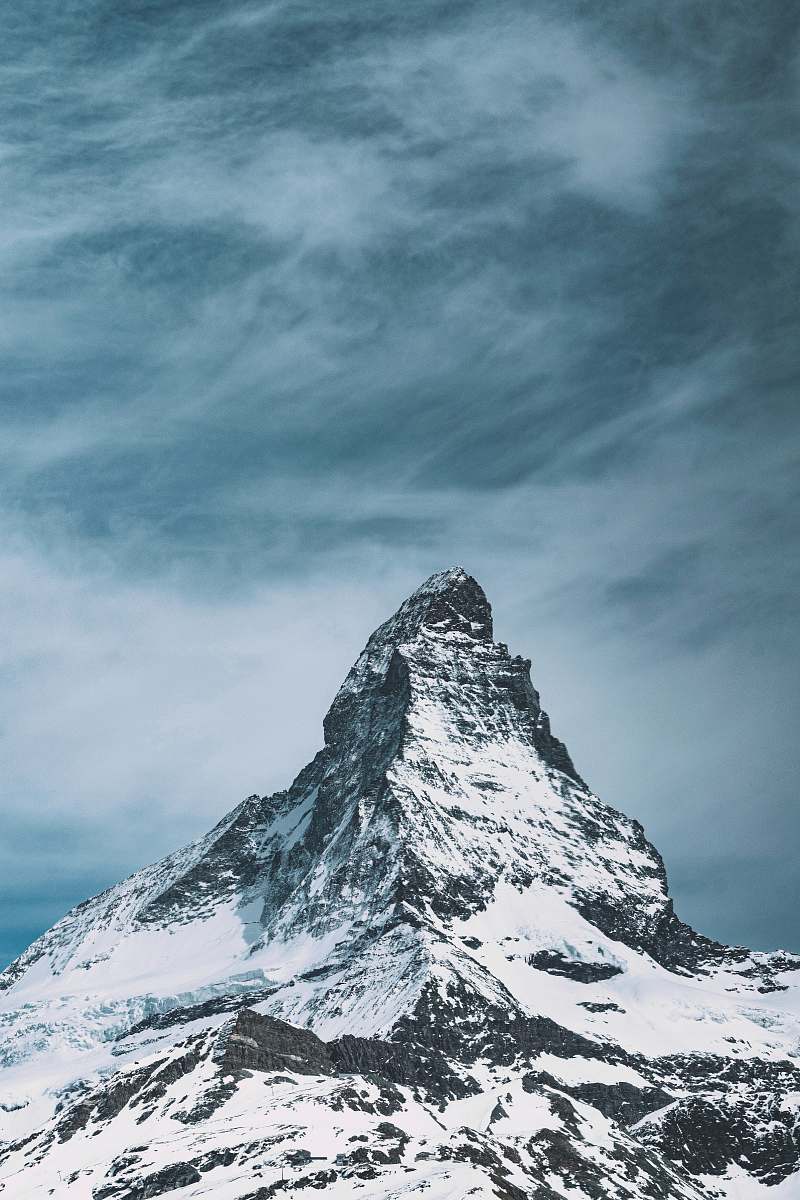 nature snow-capped mountain during daytime mountain range