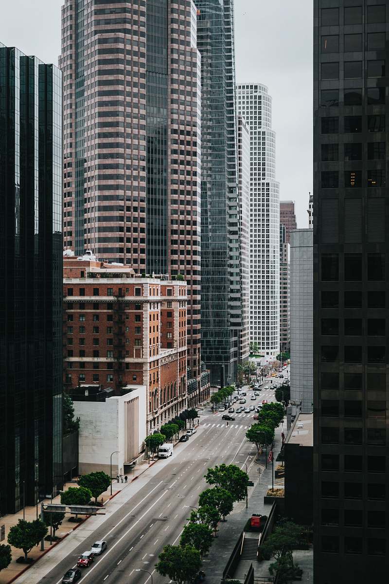 downtown high-rise buildings los angeles