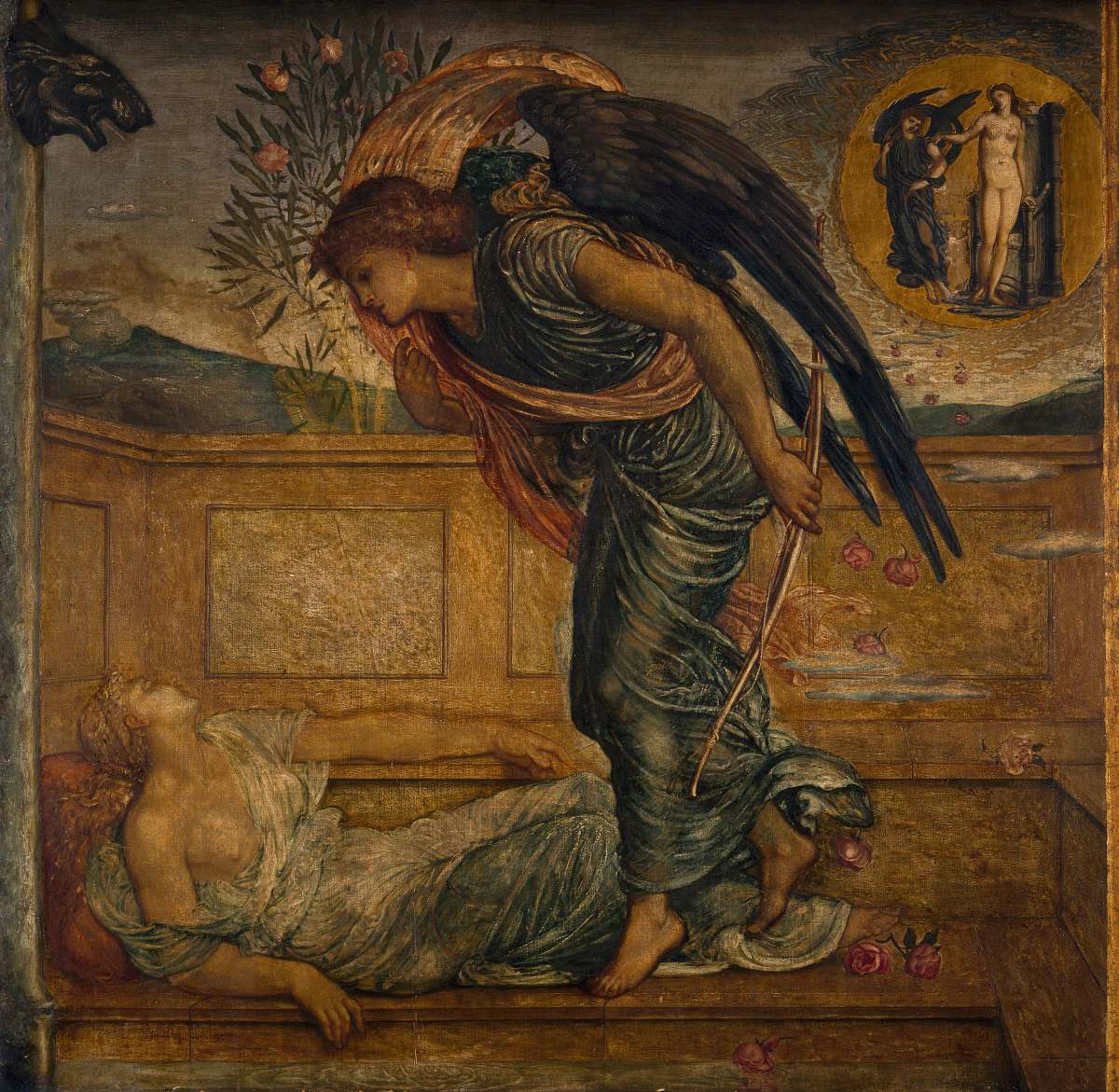 painting angel painting wings