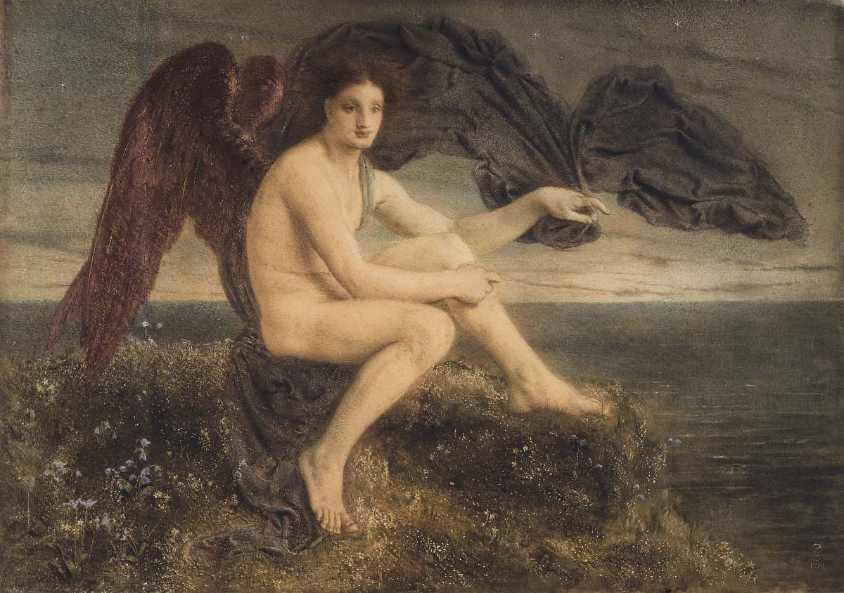 person angel painting painting
