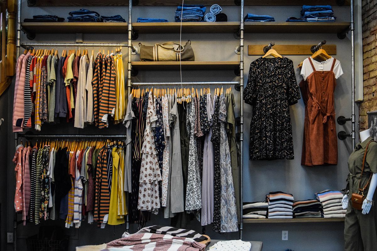 assorted-color clothes