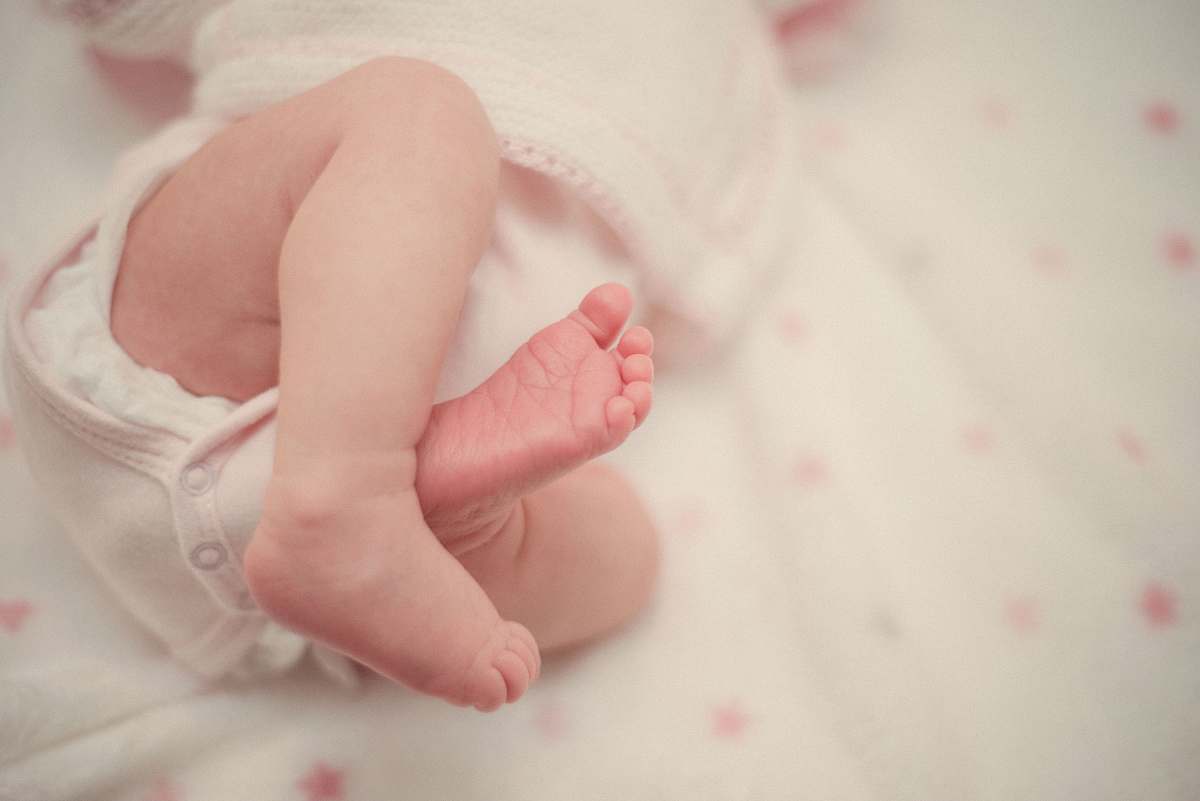 person baby sleeping newborn