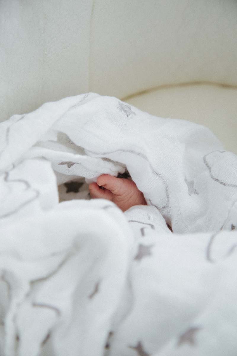 human white crew neck long sleeve shirt newborn