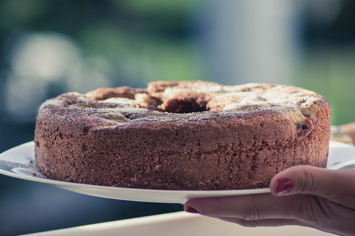 dessert plate of cake bread