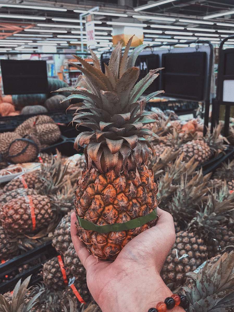 food white pineapple fruit