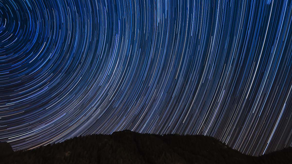 sky long exposure photography of stars star