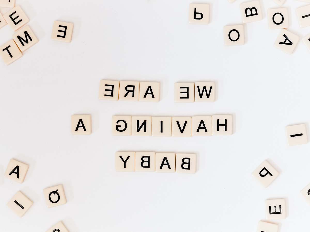 text We Are Having A Baby number