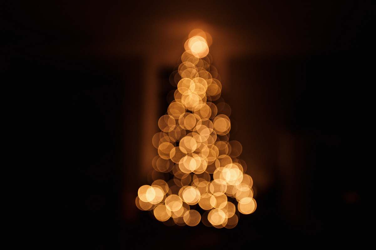 lights Bokeh lights night