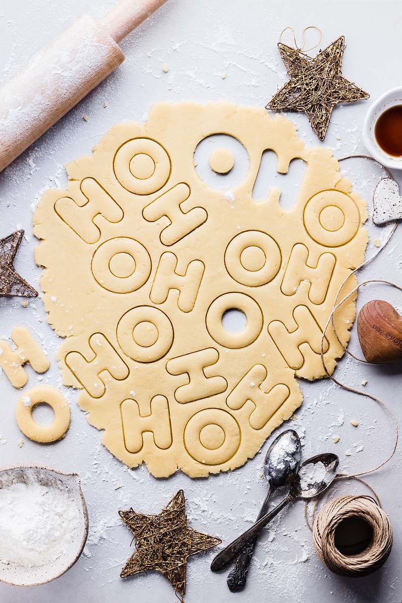 food dough on white surface sweets