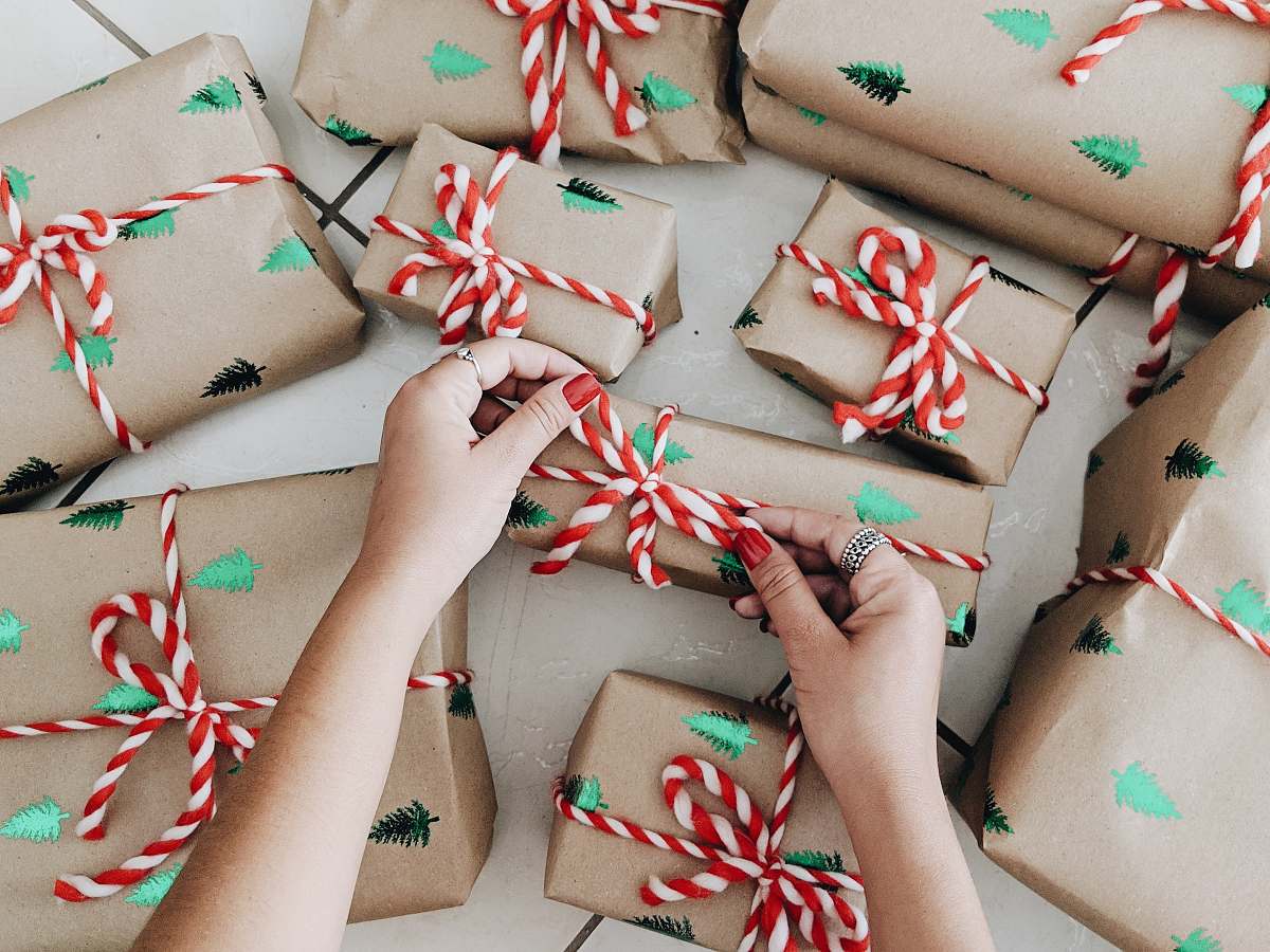 finger gift box lot xmas decor