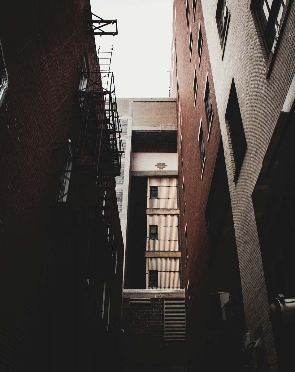 urban brown painted building street